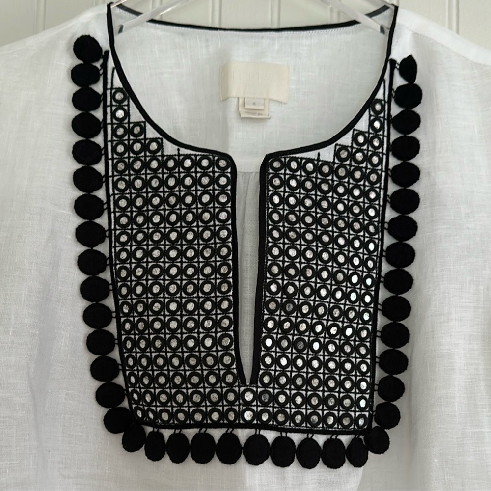 J. Crew Collection Linen Tunic - Picture 7 of 9